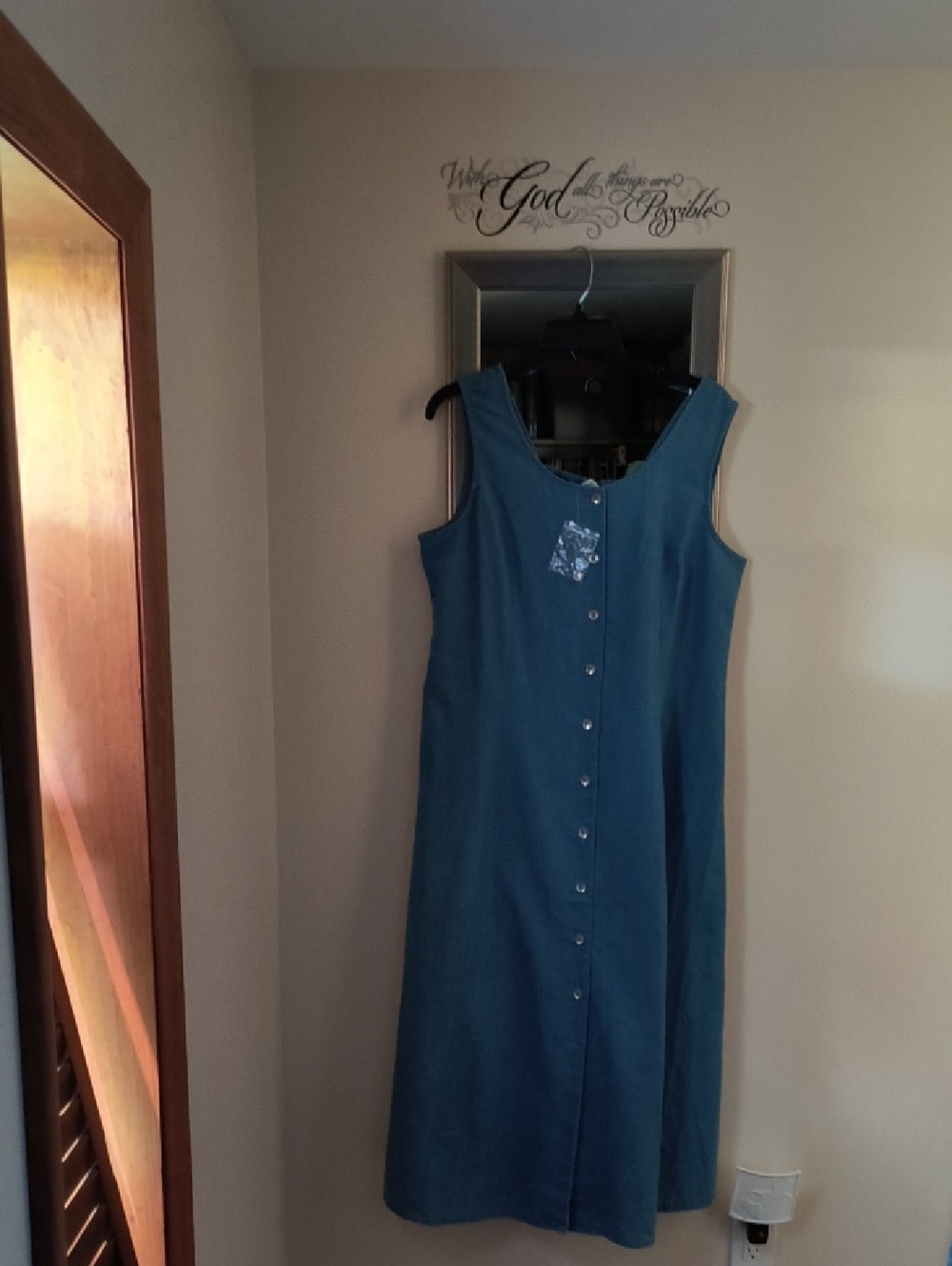Blair Light Jean Casual Sleeveless Dress